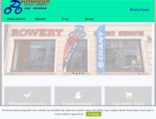 Tablet Screenshot of paterak-rowery.pl